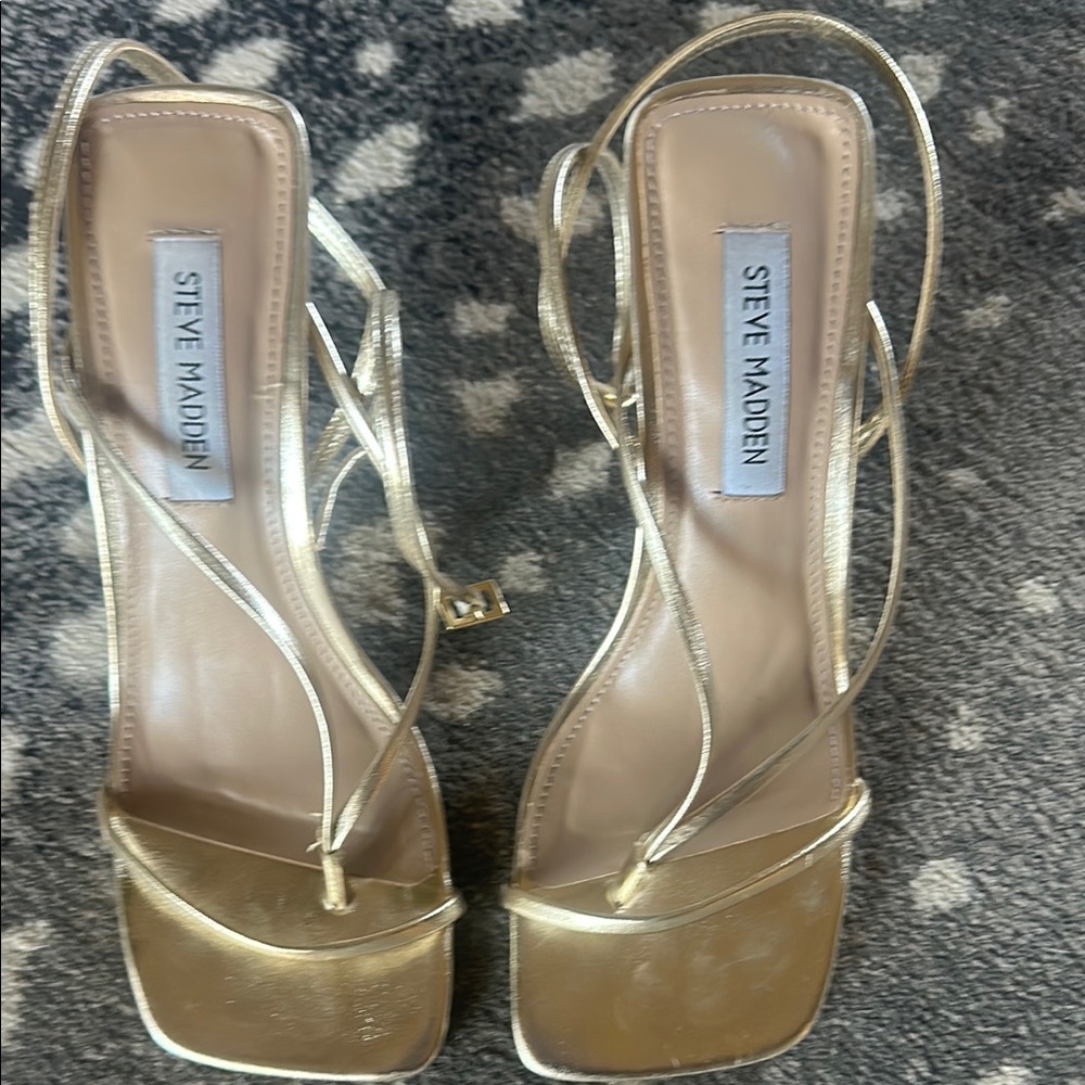 Steve Madden Gold Women's Heels